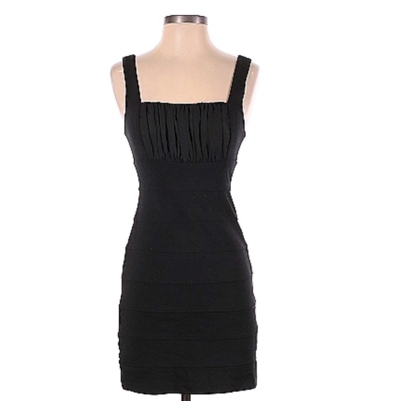 XXi Black Ruched Dress | SIZE S/P - Picture 1 of 4